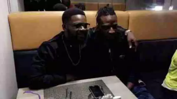 BROTHERHOOD! Falz And 9ice Having Dinner Together (Photo, Video)